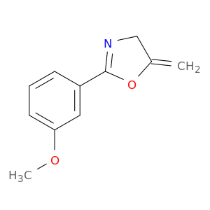 Oxazole, 4,5-dihydro-2-(3-methoxyphenyl)-5-methylene-