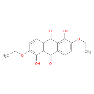 9,10-Anthracenedione, 2,6-diethoxy-1,5-dihydroxy-
