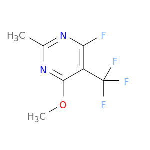 Pyrimidine, 4-fluoro-6-methoxy-2-methyl-5-(trifluoromethyl)-