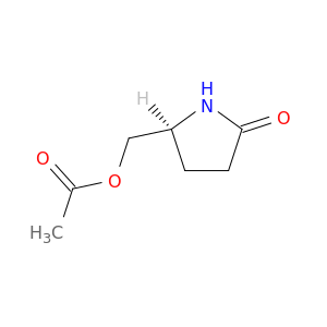 2-Pyrrolidinone, 5-[(acetyloxy)methyl]-, (S)-