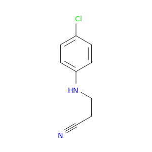 3-[(4-Chlorophenyl)amino]propanenitrile