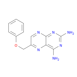 2,4-PTERIDINEDIAMINE, 6-(PHENOXYMETHYL)-