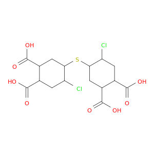 1,2-Cyclohexanedicarboxylic acid, 4,4'-thiobis[5-chloro-