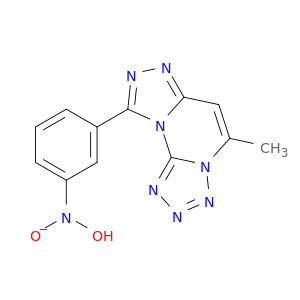 9-(3-(HYDROXY(OXIDO)AMINO)PHENYL)-5-METHYLTETRAAZOLO[1,5-A][1,2,4]TRIAZOLO[4,3-C]PYRIMIDINE