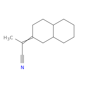 Propanenitrile, 2-(octahydro-2(1H)-naphthalenylidene)-