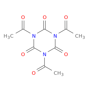 1,3,5-Triazine-2,4,6(1H,3H,5H)-trione, 1,3,5-triacetyl-