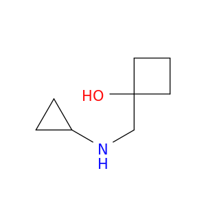 1-[(cyclopropylamino)methyl]cyclobutan-1-ol