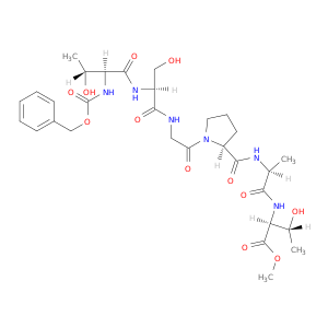 Methyl N-[(benzyloxy)carbonyl]threonylserylglycylprolylalanylthreoninate