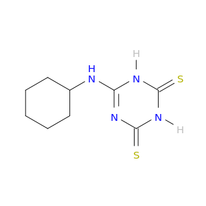 1,3,5-Triazine-2,4(1H,3H)-dithione, 6-(cyclohexylamino)-