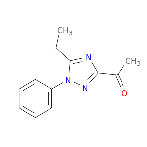 3-Acetyl-5-ethyl-1-phenyl-1,2,4-triazole