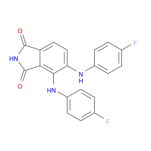4,5-双[(4-氟苯基)氨基]-1H-异吲哚-1,3(2H)-二氧化乙醚