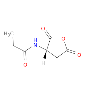 Propanamide, N-[(3S)-tetrahydro-2,5-dioxo-3-furanyl]-