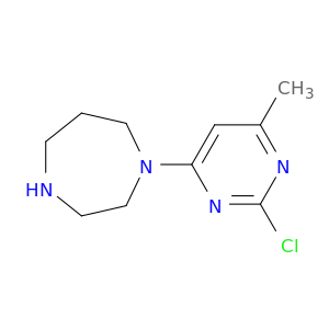 1-(2-氯-6-甲基-嘧啶-4-基)-[1,4]二氮杂环庚烷
