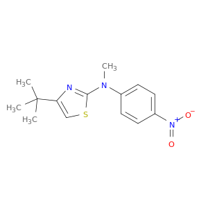 2-Thiazolamine, 4-(1,1-dimethylethyl)-N-methyl-N-(4-nitrophenyl)-