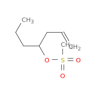 1-Hepten-4-ol, methanesulfonate
