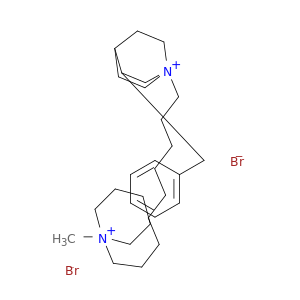 3-benzyl-1-[9-(1-methylpiperidinium-1-yl)nonyl]-1-azoniabicyclo[2.2.2]octane dibromide