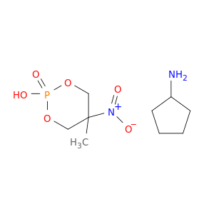 5-methyl-5-nitro-1,3,2-dioxaphosphinan-2-ol 2-oxide- cyclopentanamine(1:1)