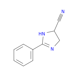 1H-Imidazole-4-carbonitrile, 4,5-dihydro-2-phenyl-