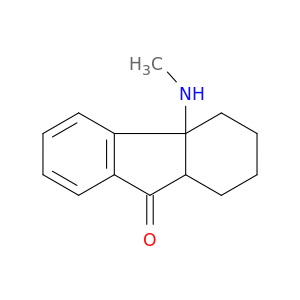 9H-Fluoren-9-one, 1,2,3,4,4a,9a-hexahydro-4a-(methylamino)-