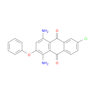 9,10-Anthracenedione, 1,4-diamino-6-chloro-2-phenoxy-