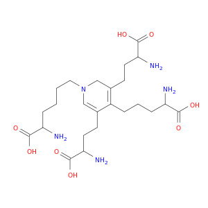 吡啶鎓,4-[(4S)-4-氨基-4-羧丁基]-1-[(5S)-5-氨基-5-羧甲酯]-3,5-双[(3S)-3-氨基-3-羧丙基]-