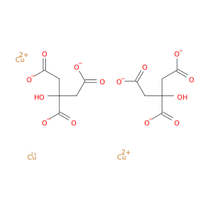 2-hydroxy-1,2,3-Propanetricarboxylicacid copper salt