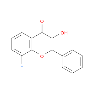 4H-1-Benzopyran-4-one, 8-fluoro-2,3-dihydro-3-hydroxy-2-phenyl-