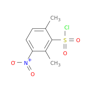 2,6-Dimethyl-3-nitrobenzene-1-sulfonyl chloride