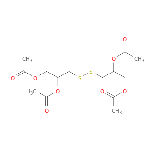 disulfanediyldipropane-3,1,2-triyl tetraacetate