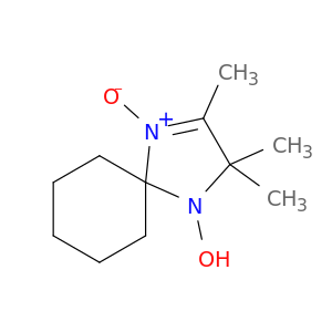 1,4-Diazaspiro[4.5]dec-1-ene, 4-hydroxy-2,3,3-trimethyl-, 1-oxide