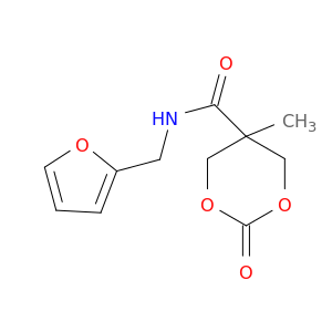 N-(2-呋喃甲基)-5-甲基-2-氧代-1,3-二恶烷-5-甲酰胺