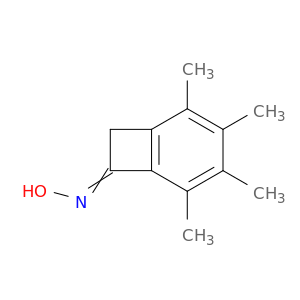 2,3,4,5-TETRAMETHYLBICYCLO(4.2.0)OCTA-1,3,5-TRIEN-7-ONE OXIME