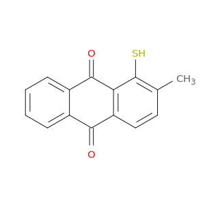 1-MERCAPTO-2-METHYLANTHRA-9,10-QUINONE