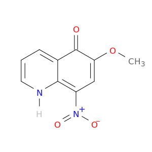 5-Quinolinol,6-methoxy-8-nitro-