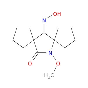 12-Azadispiro[4.1.4.2]tridecane-6,13-dione, 12-methoxy-, 6-oxime, (Z)-