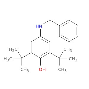 Phenol, 2,6-bis(1,1-dimethylethyl)-4-[(phenylmethyl)amino]-