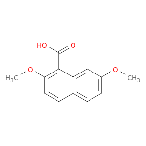 1-Naphthalenecarboxylic acid, 2,7-dimethoxy-