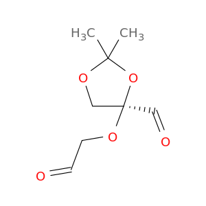1,3-Dioxolane-4-carboxaldehyde, 2,2-dimethyl-4-(2-oxoethoxy)-, (S)-
