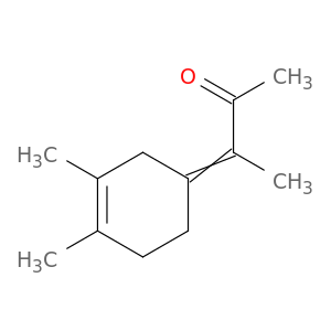 2-Butanone, 3-(3,4-dimethyl-3-cyclohexen-1-ylidene)-