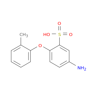 5-氨基-2-(2-甲基苯氧基)苯磺酸