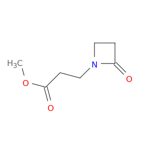 1-Azetidinepropanoic acid, 2-oxo-, methyl ester