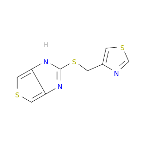 1H-Thieno[3,4-d]imidazole, 2-[(4-thiazolylmethyl)thio]-