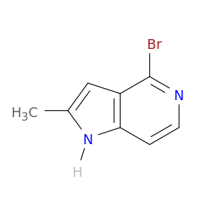 4-溴-2-甲基-1H-Pyrrolo[3,2-C]吡啶
