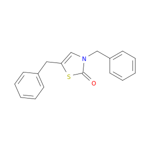 2(3H)-Thiazolone, 3,5-bis(phenylmethyl)-