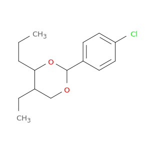 1,3-Dioxane,2-(4-chlorophenyl)-5-ethyl-4-propyl-