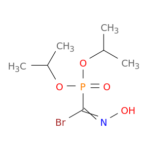Phosphonic acid,[bromo(hydroxyimino)methyl]-, bis(1-methylethyl) ester (9CI)