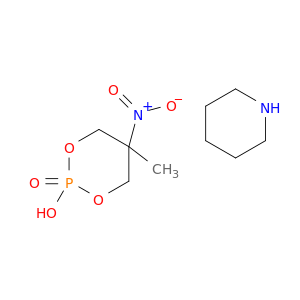 5-methyl-5-nitro-1,3,2-dioxaphosphinan-2-ol 2-oxide- piperidine(1:1)