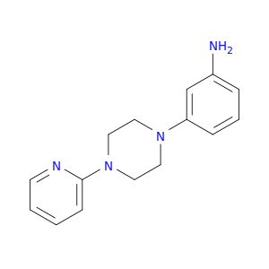 Benzenamine, 3-[4-(2-pyridinyl)-1-piperazinyl]-