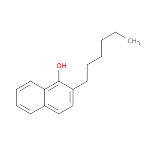 1-Naphthalenol, hexyl-