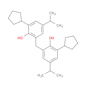 2,2'-亚甲基比[6-环戊基-4-(1-甲乙基)苯酚]